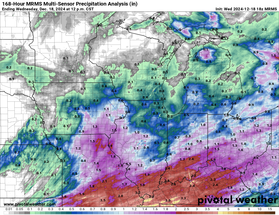 MRMS Radar/Precip — Pivotal Weather